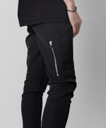 画像をギャラリービューアに読み込む, ATTACHMENT アタッチメントのPE HIGH COUNT DOUBLE CLOTH SIDE POCKET EAZY PANTS - BLACKの公式通販サイトsession福岡セレクトショップ
