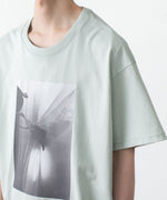 画像をギャラリービューアに読み込む, ATTACHMENT アタッチメントの30//2 SUVIN JERSEY PRINT TEE - L.GREENの公式通販サイトsession福岡セレクトショップ

