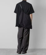 画像をギャラリービューアに読み込む, ATTACHMENT アタッチメント LIMITEDのSORIBIA TWILL BELTED WIDE TROUSERS - D.GRAYの公式通販サイトsession福岡セレクトショップ
