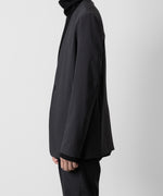 画像をギャラリービューアに読み込む, ATTACHMENT アタッチメントのNY/CO STRETCH JERSEY COLLARLESS JACKET - D.GRAY 公式通販サイトsession福岡セレクトショップ
