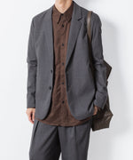画像をギャラリービューアに読み込む, ATTACHMENT アタッチメントのT/W/SI STRETCH GABARDINE 2B JKT - S.GRAYの公式通販サイトsession福岡セレクトショップ
