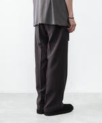 画像をギャラリービューアに読み込む, ATTACHMENT アタッチメントのPE STRETCH DOUBLE CLOTH BELTED STRAIGHT TROUSERS - D.BROWNの公式通販サイトsession福岡セレクトショップ
