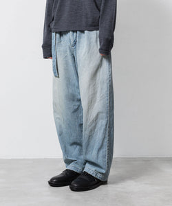 ATTACHMENT / EXCLUSIVE ITEM /アタッチメント】11oz DENIM 1TUCK