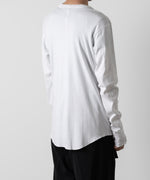 画像をギャラリービューアに読み込む, 【ATTACHMENT】ATTACHMENT アタッチメントのSVIN CO RIB O-NECK L/S TEE - WHITE 公式通販サイトsession福岡セレクトショップ
