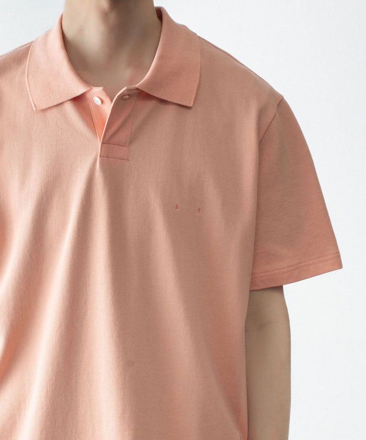 ATTACHMENT アタッチメントのSOFT PIQUE S/S POLO - L.ORANGEの公式通販サイトsession福岡セレクトショップ
