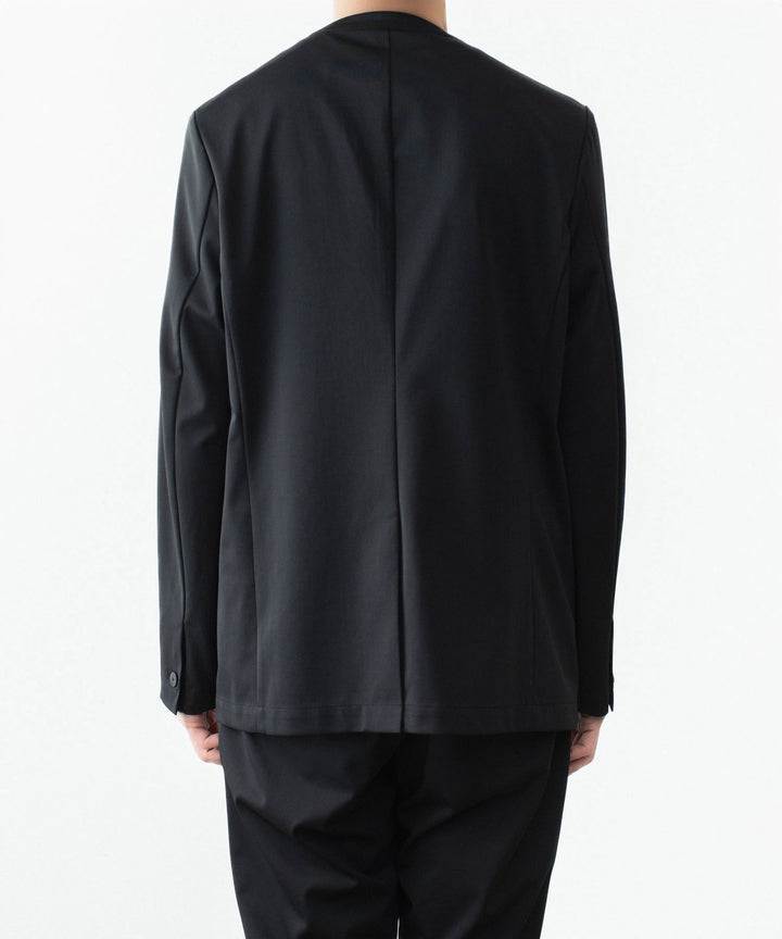 ATTACHMENT / EXCLUSIVE ITEMアタッチメントのLUCA MATTE TWIST COLLARLESS JKT - BLACKの公式通販サイトsession福岡セレクトショップ