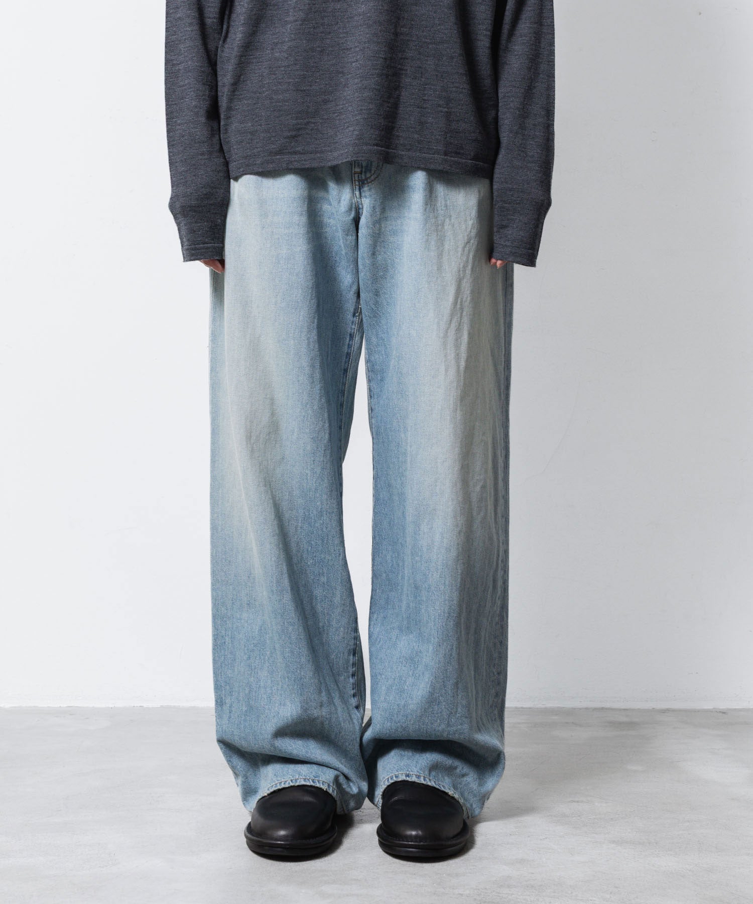 ATTACHMENT アタッチメントの11OZ DENIM FLAP JEANS - L.NAVYの公式通販サイトsession福岡セレクトショップ