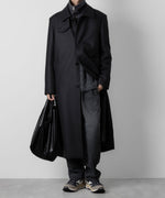 画像をギャラリービューアに読み込む, ATTACHMENT アタッチメントの11oz DENIM BELTED TAPERED FIT TROUSERS - BLACK 公式通販サイトsession福岡セレクトショップ
