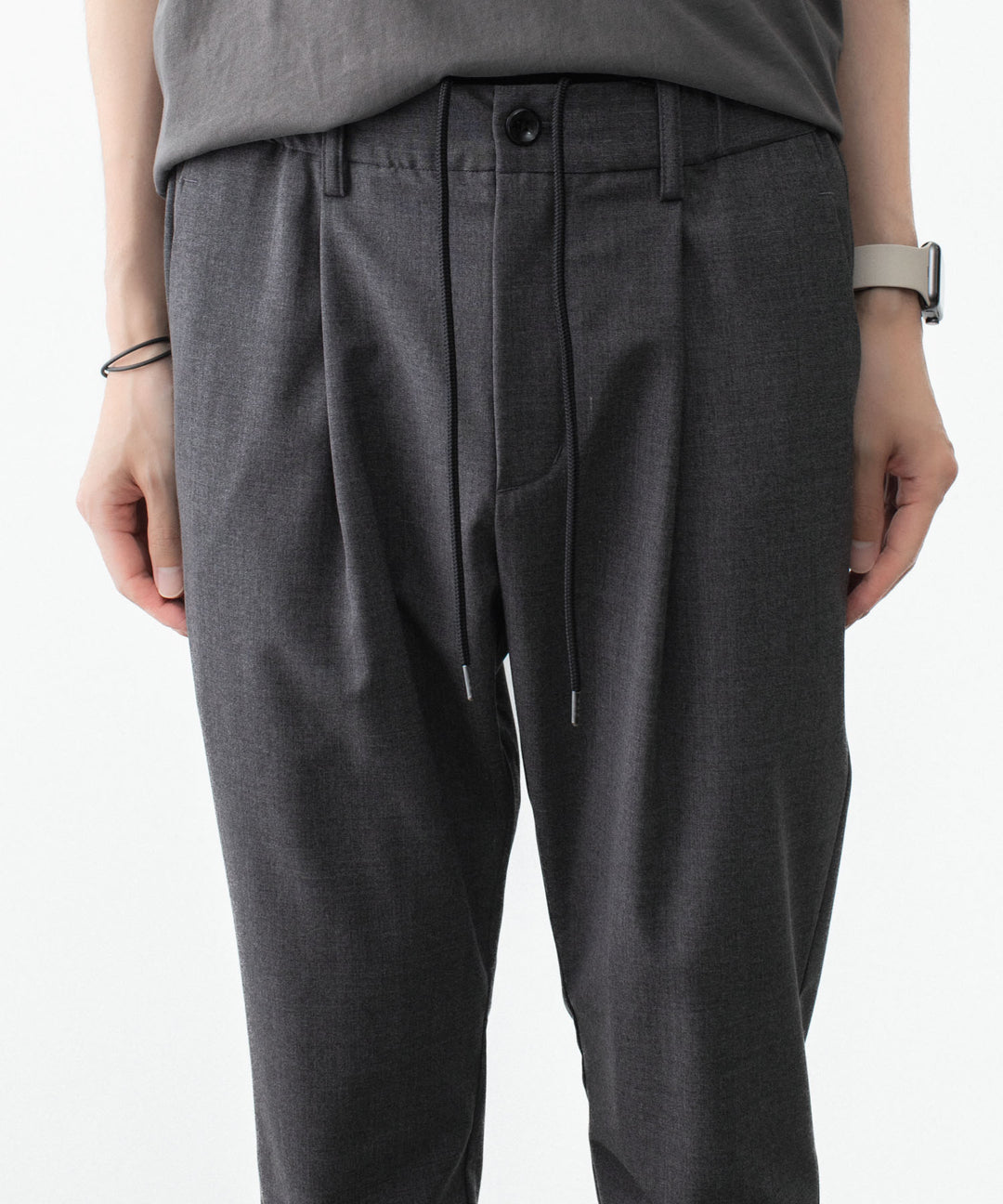 ATTACHMENT アタッチメントのWO/TA STRETCH TRO REGULAR FIT EASY TROUSERS - D.GRAYの公式通販サイトsession福岡セレクトショップ