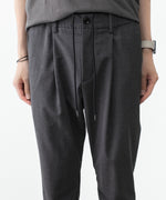 画像をギャラリービューアに読み込む, ATTACHMENT アタッチメントのWO/TA STRETCH TRO REGULAR FIT EASY TROUSERS - D.GRAYの公式通販サイトsession福岡セレクトショップ
