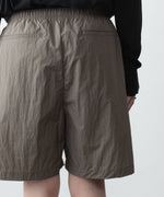 画像をギャラリービューアに読み込む, ATTACHMENT アタッチメントのNY TAFFETA SHORTS - KHAKI GRAYの公式通販サイトsession福岡セレクトショップ
