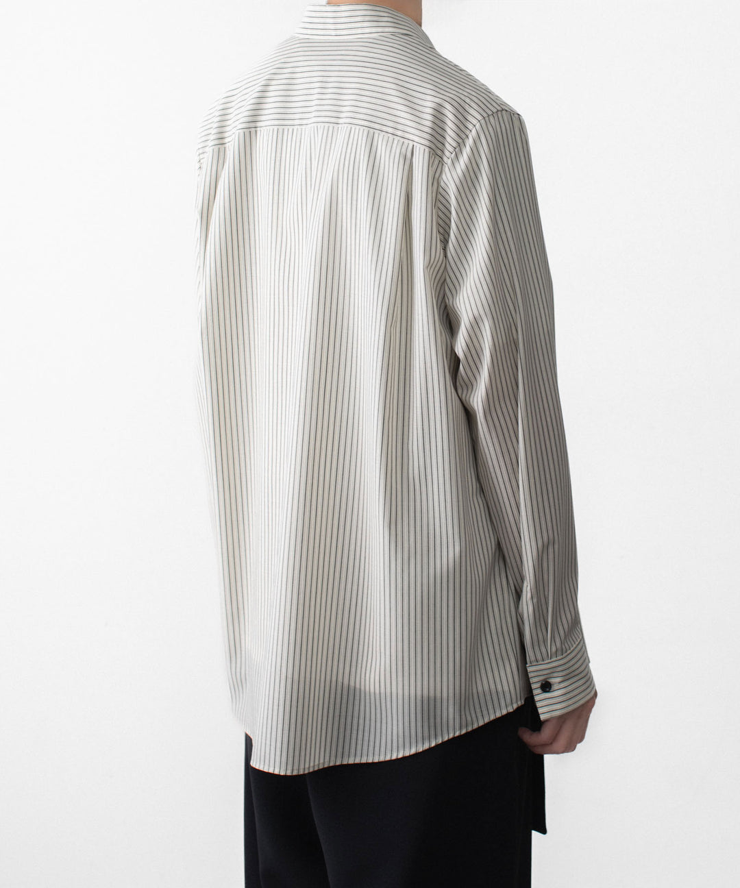 ATTACHMENT アタッチメントのWO/PE STRIPE L/S SHIRT - S.GRAYの公式通販サイトsession福岡セレクトショップ