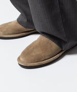 画像をギャラリービューアに読み込む, ATTACHMENT アタッチメントのCOW LEATHER SUEDE BABOUCHE - BEIGEの公式通販サイトsession福岡セレクトショップ
