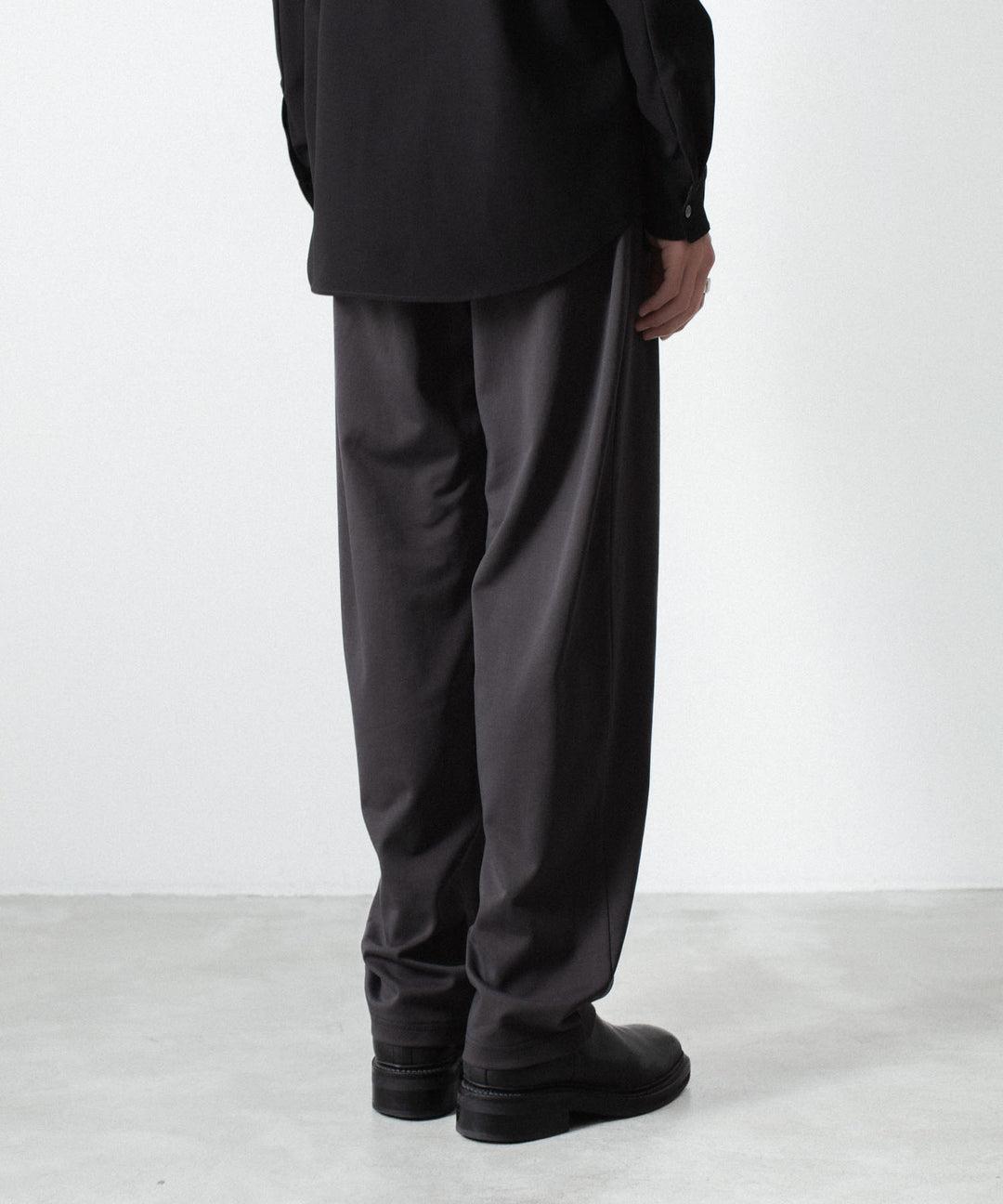 ATTACHMENT アタッチメントのCOTTON DOUBLE FACE LOUNGE TROUSERS - D.GRAYの公式通販サイトsession福岡セレクトショップ