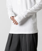 画像をギャラリービューアに読み込む, ATTACHMENT アタッチメントのSVIN CO RIB HENLEY NECK L/S TEE - WHITE 公式通販サイトsession福岡セレクトショップ
