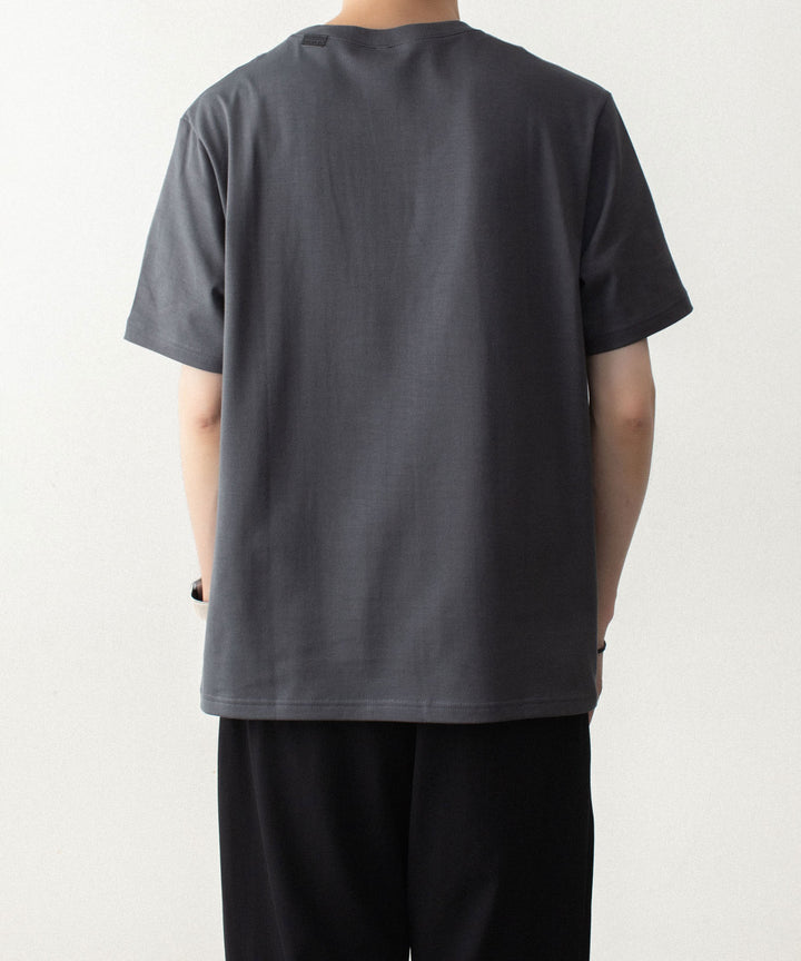 ATTACHMENT アタッチメントの100//3 JERSEY LOGO S/S TEE - GRAYの公式通販サイトsession福岡セレクトショップ