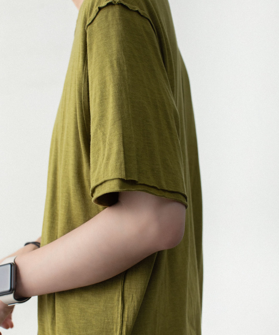 ATTACHMENT アタッチメントのCO/CU JERSEY SLIM FIT LAYERED S/S TEE - D.YELLOWの公式通販サイトsession福岡セレクトショップ