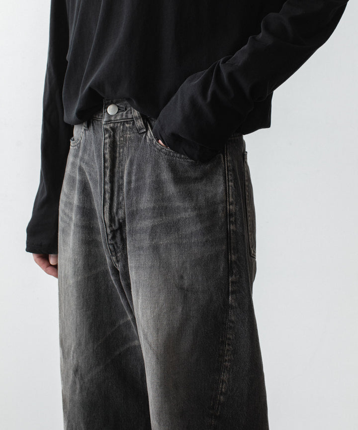 ATTACHMENT アタッチメントの13OZ DENIM 3D JEANS - BLACKの公式通販サイトsession福岡セレクトショップ