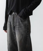 画像をギャラリービューアに読み込む, ATTACHMENT アタッチメントの13OZ DENIM 3D JEANS - BLACKの公式通販サイトsession福岡セレクトショップ
