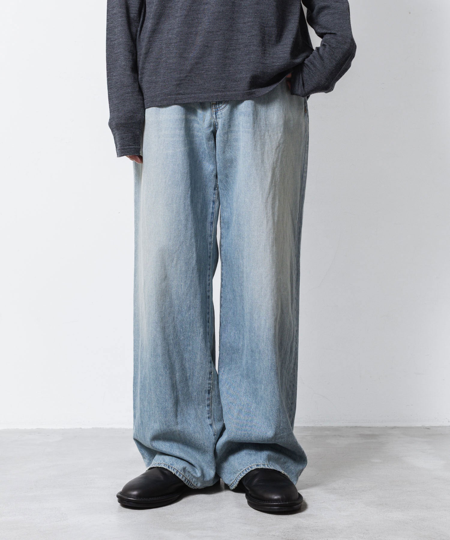 ATTACHMENT アタッチメントの11OZ DENIM FLAP JEANS - L.NAVYの公式通販サイトsession福岡セレクトショップ