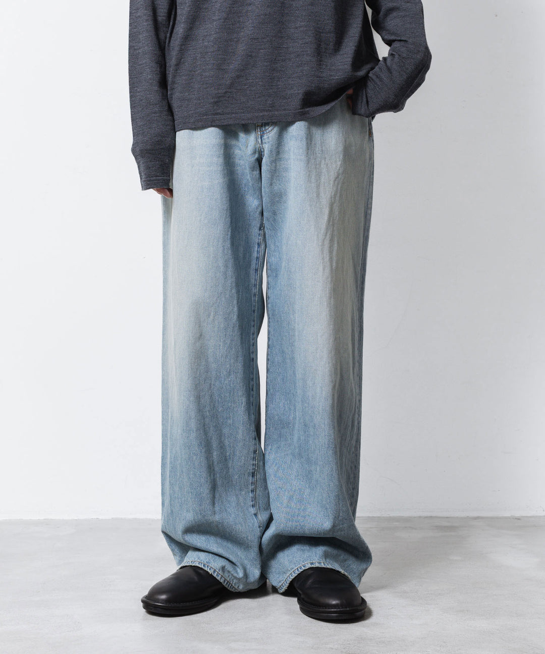 ATTACHMENT アタッチメントの11OZ DENIM FLAP JEANS - L.NAVYの公式通販サイトsession福岡セレクトショップ