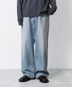 画像をギャラリービューアに読み込む, ATTACHMENT アタッチメントの11OZ DENIM FLAP JEANS - L.NAVYの公式通販サイトsession福岡セレクトショップ
