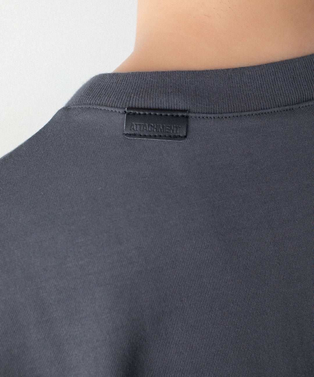 ATTACHMENT アタッチメントの100//3　JERSEY PHOTO PRINT S/S TEE - GRAYの公式通販サイトsession福岡セレクトショップ
