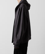 画像をギャラリービューアに読み込む, ATTACHMENT アタッチメントのCO/PE DOUBLE KNIT ZIP UP HOODIE - D.GRAY 公式通販サイトsession福岡セレクトショップ
