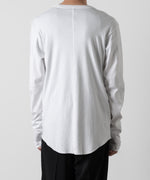 画像をギャラリービューアに読み込む, 【ATTACHMENT】ATTACHMENT アタッチメントのSVIN CO RIB O-NECK L/S TEE - WHITE 公式通販サイトsession福岡セレクトショップ
