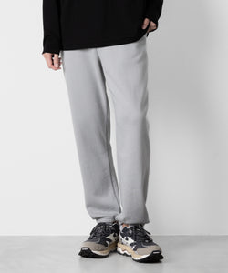 ATTACHMENT アタッチメントのSOFT CLASSIC TERRY SWEAT PANTS - L.BLUEの公式通販サイトsession福岡セレクトショップ