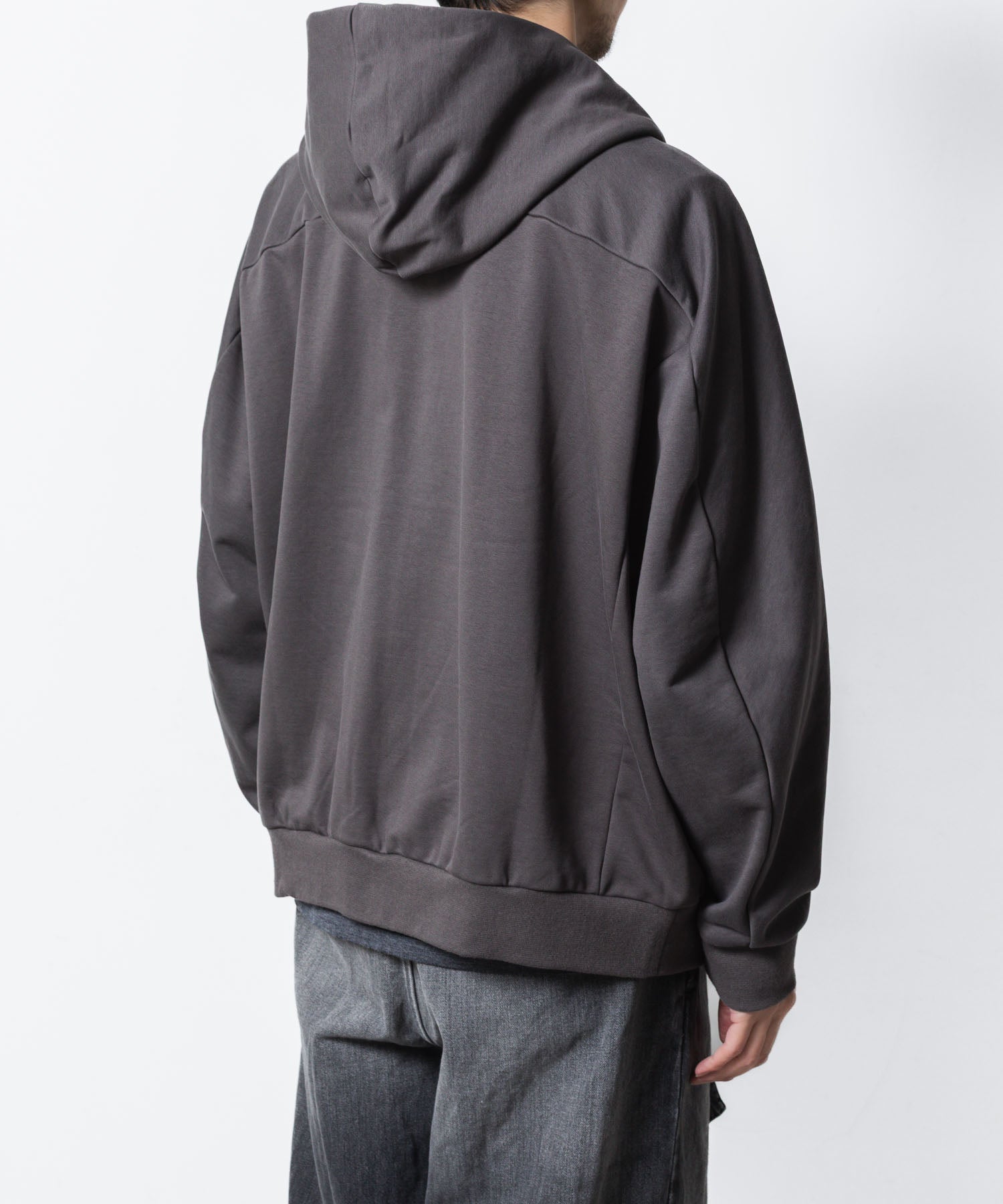 ATTACHMENT アタッチメントのCO STRECH TERRY ZIP UP HOODIE - D.GRAYの公式通販サイトsession福岡セレクトショップ