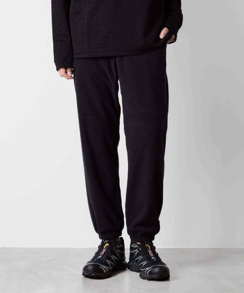 ATTACHMENT アタッチメントのPOLARTEC FLEECE TRAINING TROUSERS - BLACK 公式通販サイトsession福岡セレクトショップ