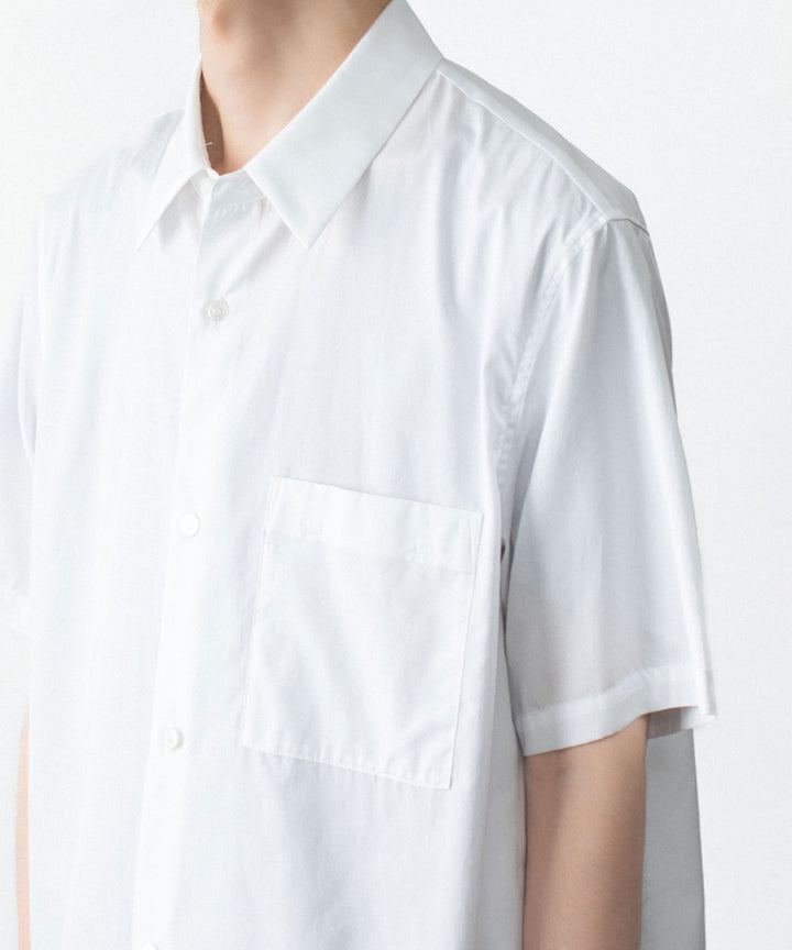 ATTACHMENT アタッチメントの140/2 GIZA BROAD S/S SHIRT - WHITEの公式通販サイトsession福岡セレクトショップ