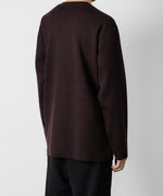 画像をギャラリービューアに読み込む, ATTACHMENT アタッチメントのWOxPE DOUBLE FACE KNIT CREWNECK PULLOVER L/S - BROWN 公式通販サイトsession福岡セレクトショップ
