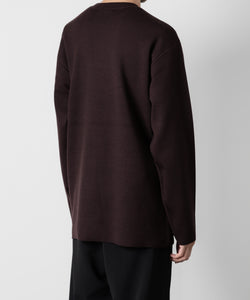 ATTACHMENT アタッチメントのWOxPE DOUBLE FACE KNIT CREWNECK PULLOVER L/S - BROWN 公式通販サイトsession福岡セレクトショップ