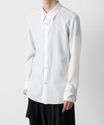 画像をギャラリービューアに読み込む, ATTACHMENT アタッチメントのPE STRETCH VIYELLA REGULAR COLLAR DRESS SHIRT - WHITE 公式通販サイトsession福岡セレクトショップ
