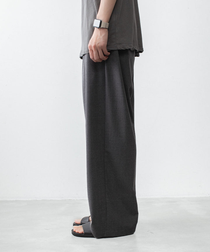 ATTACHMENT アタッチメントのWO/TA STRETCH TRO 1TUCK WIDE TROUSERS - D.GRAYの公式通販サイトsession福岡セレクトショップ