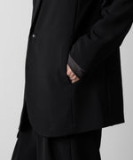 画像をギャラリービューアに読み込む, ATTACHMENT アタッチメントのPE STRETCH DOUBLE CLOTH OVERSIZED 2B JACKET - BLACK 公式通販サイトsession福岡セレクトショップ
