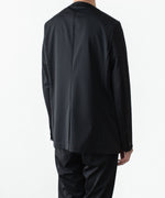 画像をギャラリービューアに読み込む, ATTACHMENT / EXCLUSIVE ITEMアタッチメントのLUCA MATTE TWIST COLLARLESS JKT - BLACKの公式通販サイトsession福岡セレクトショップ
