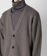 画像をギャラリービューアに読み込む, ATTACHMENT アタッチメントのBRITISH WO KNIT CARDIGAN - KHAKI GRAY 公式通販サイトsession福岡セレクトショップ
