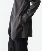 画像をギャラリービューアに読み込む, ATTACHMENT アタッチメントのCOTTON DOUBLE FACE COLLARLESS CARDIGAN - D.GRAYの公式通販サイトsession福岡セレクトショップ
