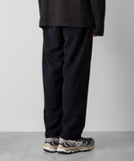 画像をギャラリービューアに読み込む, ATTACHMENT アタッチメントのPE STRETCH DOUBLE CLOTH BELTED TAPERED FIT TROUSERS - NAVY 公式通販サイトsession福岡セレクトショップ
