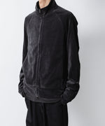 画像をギャラリービューアに読み込む, ATTACHMENT アタッチメントのCO/PE VELOR JERSEY TRACK JACKET - D.GRAYの公式通販サイトsession福岡セレクトショップ

