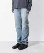画像をギャラリービューアに読み込む, ATTACHMENT アタッチメントの13OZ DENIM STRAIGHT JEANS - L.NAVYの公式通販サイトsession福岡セレクトショップ
