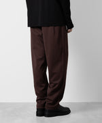 画像をギャラリービューアに読み込む, ATTACHMENT アタッチメントのCOTTON DOUBLE FACE LOUNGE TROUSERS - BORDEAUX 公式通販サイトsession福岡セレクトショップ
