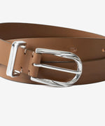 画像をギャラリービューアに読み込む, ATTACHMENT アタッチメントのCOW LEATHER WESTERN BELT - BEIGEの公式通販サイトsession福岡セレクトショップ
