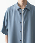 画像をギャラリービューアに読み込む, ATTACHMENT / EXCLUSIVE ITEMアタッチメントのPE LIGHT TROPICAL DOLMAN SLEEVE REGULAR COLLAR SHIRT S/S - L.BLUEの公式通販サイトsession福岡セレクトショップ
