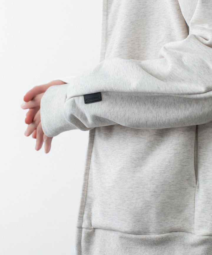 ATTACHMENT アタッチメントのCO STRETCH TERRY ZIP UP HOODIE - X.GRAYの公式通販サイトsession福岡セレクトショップ