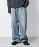 画像をギャラリービューアに読み込む, ATTACHMENT アタッチメントの11OZ DENIM FLAP JEANS - L.NAVYの公式通販サイトsession福岡セレクトショップ
