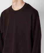 画像をギャラリービューアに読み込む, ATTACHMENT アタッチメントのWOxPE DOUBLE FACE KNIT CREWNECK PULLOVER L/S - BROWN 公式通販サイトsession福岡セレクトショップ
